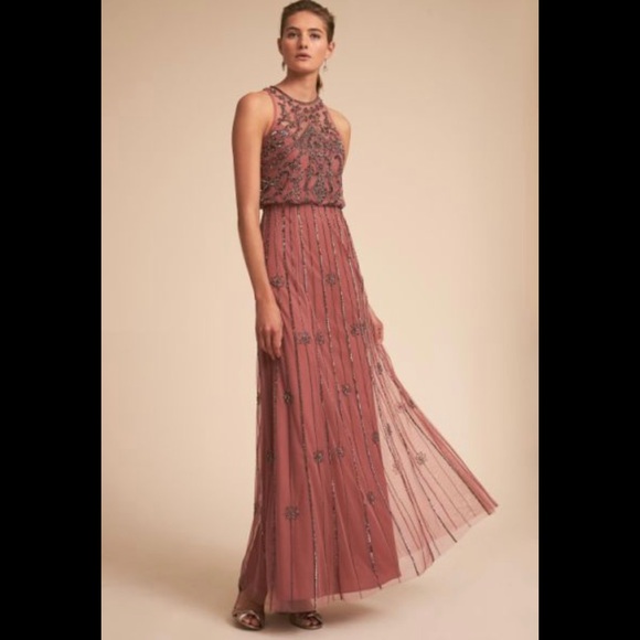 BHLDN Dresses & Skirts - BHLDN Amada Dress in Peony